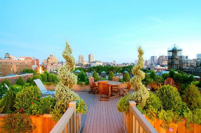 transformar la terraza en un oasis urbano